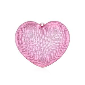 Judith Leiber 
L'Amour Petit Coeur Pink